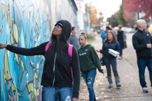 Scenes from 4Cultures Creative Justice program, an arts based alternative to incarceration for King County. (Photo courtesy of Creative Justice/Timothy Aguero Photography)