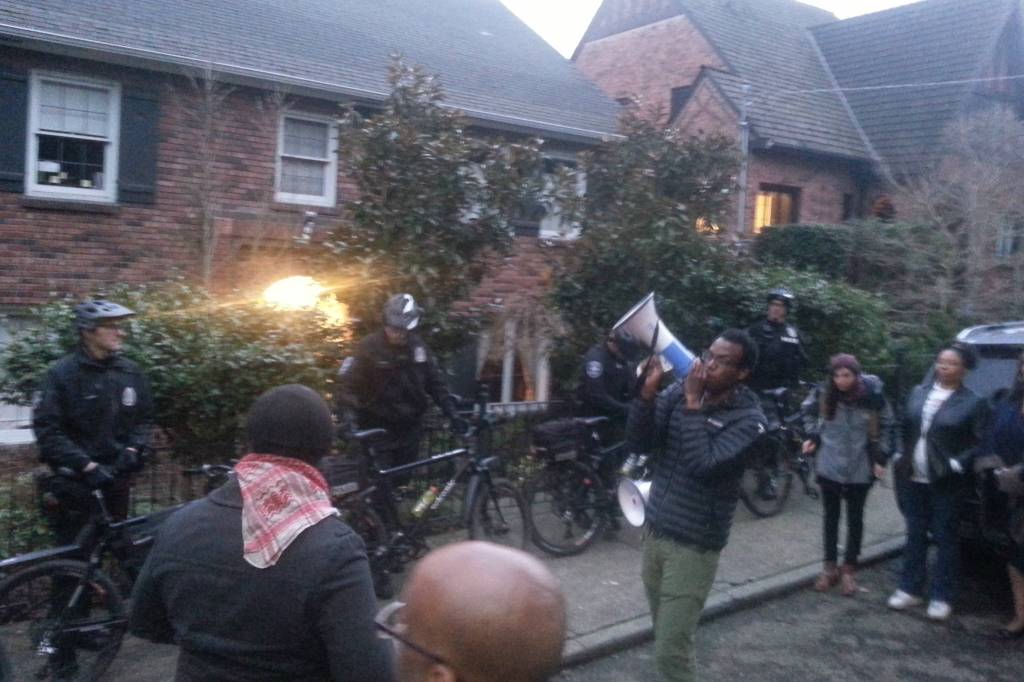 Racial Epithets Fly Outside Uncle Ike’s: A Blow-By-Blow of Saturday’s Anti-Gentrification March