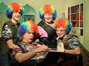 The family of <em>Hir</em>. Photo by John McLellan