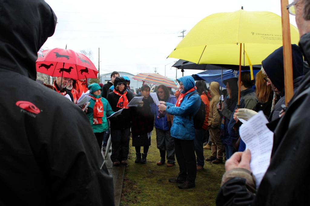 2017 Peoples Tribunal, organized by Northwest Detention Center Resistance. Photo by Sara Bernard.