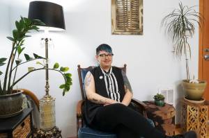 Adi Chen will soon begin the process of changing their gender designation to x on their Washington birth certificate. Photo by Melissa Hellmann                                Adi Chen will soon begin the process of changing their gender designation to x on their Washington birth certificate.                                 Photo by Melissa Hellmann