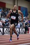 Jeremy Taiwo competes at the 2018 USA Indoor Championships in Albuquerque last month. Photo by Victah Sailer/PhotoRun