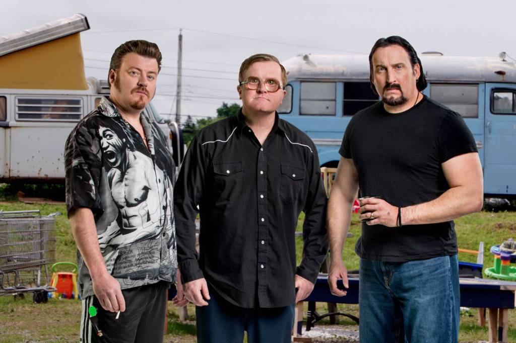 Ricky, Bubbles, and Julian, Nova Scotias cultural ambassadors, class up the Paramount on Thursday. Courtesy swearnet.com