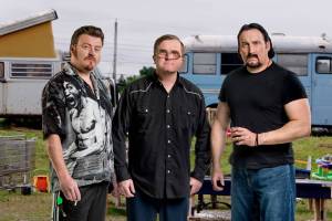 Ricky, Bubbles, and Julian, Nova Scotias cultural ambassadors, class up the Paramount on Thursday. Courtesy swearnet.com