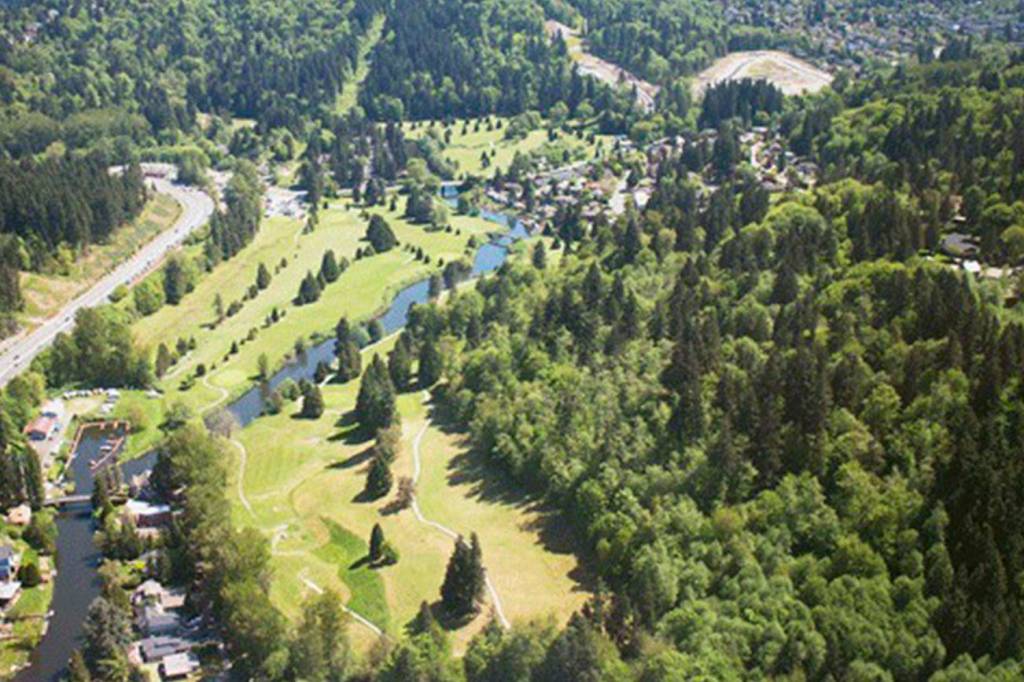 The former Wayne Golf Courses 89 acres are now a City of Bothell park. Work to find a new name is underway, and planning at the site will begin next year. File photo