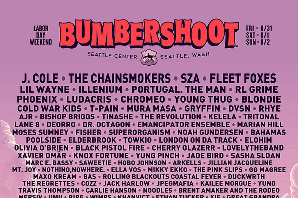 Bumbershoot 2018 Lineup Features J. Cole, SZA, Fleet Foxes, and Portugal. The Man