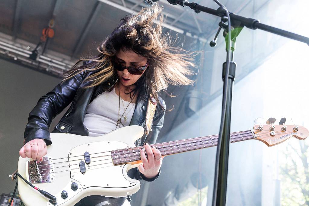 After playing outside at Upstream last year, Thunderpussy heads to Sasquatch! in 2018. Photo by David Conger/Upstream