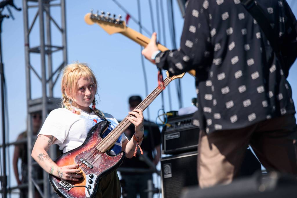 Find someone who looks at you the way Girlpools Harmony Tividad looks at bandmate Cleo Tucker.