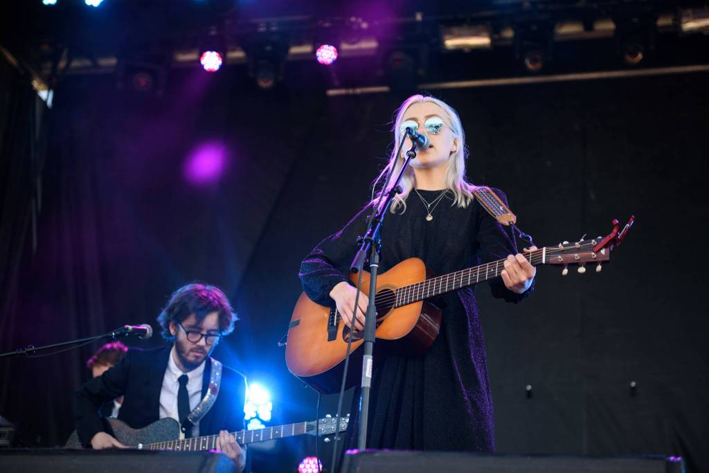 Phoebe Bridgers goes full festival goth to fit the mood of her bummer songs.