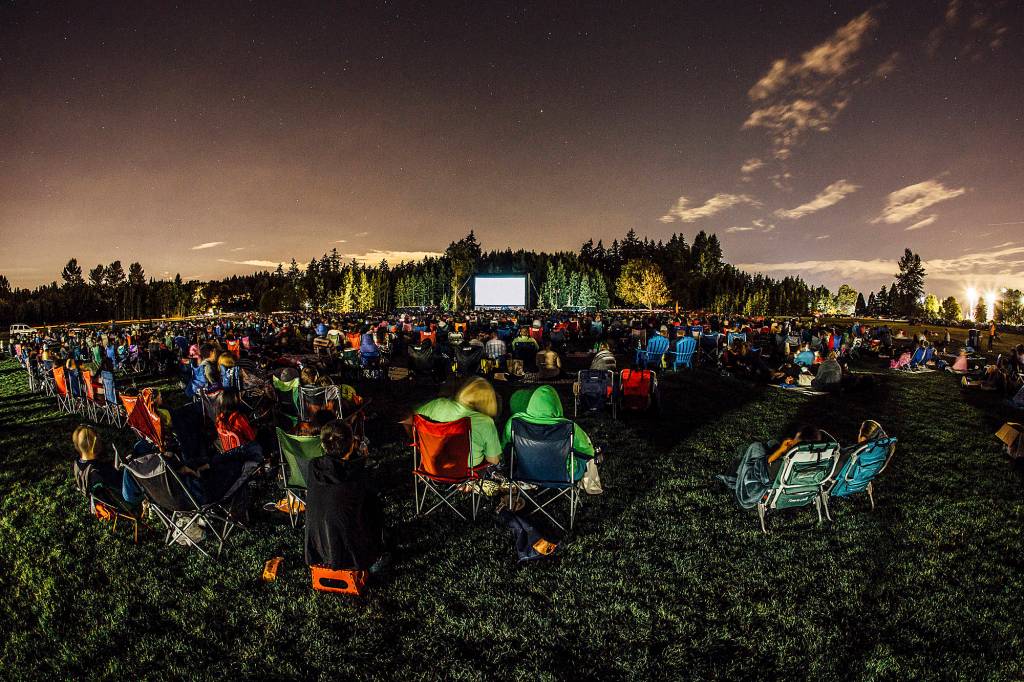 Movies at Marymoor is just one of many local outdoor film offerings. Photo by Erinn J. Hale