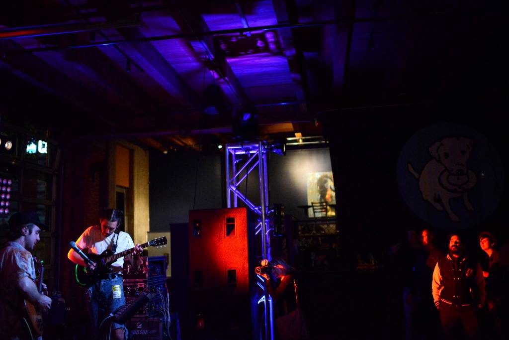 One of the best showcases of the weekend was put on by Barsuk Records at Elysian Fields, which included a performance by Hibou. Photo by Seth Sommerfeld
