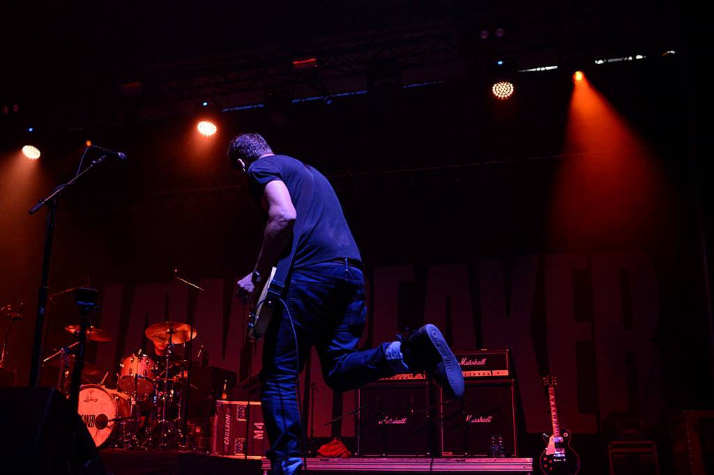 The reunited Jawbreaker kick it old school with its beloved punk tunes. Photo by Seth Sommerfeld