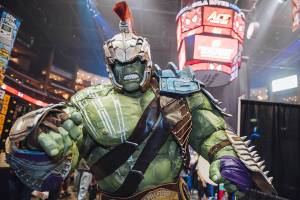 Hulking out at the ACE Comic Con in Glendale, Ariz. Photo courtesy of ACE Comic Con