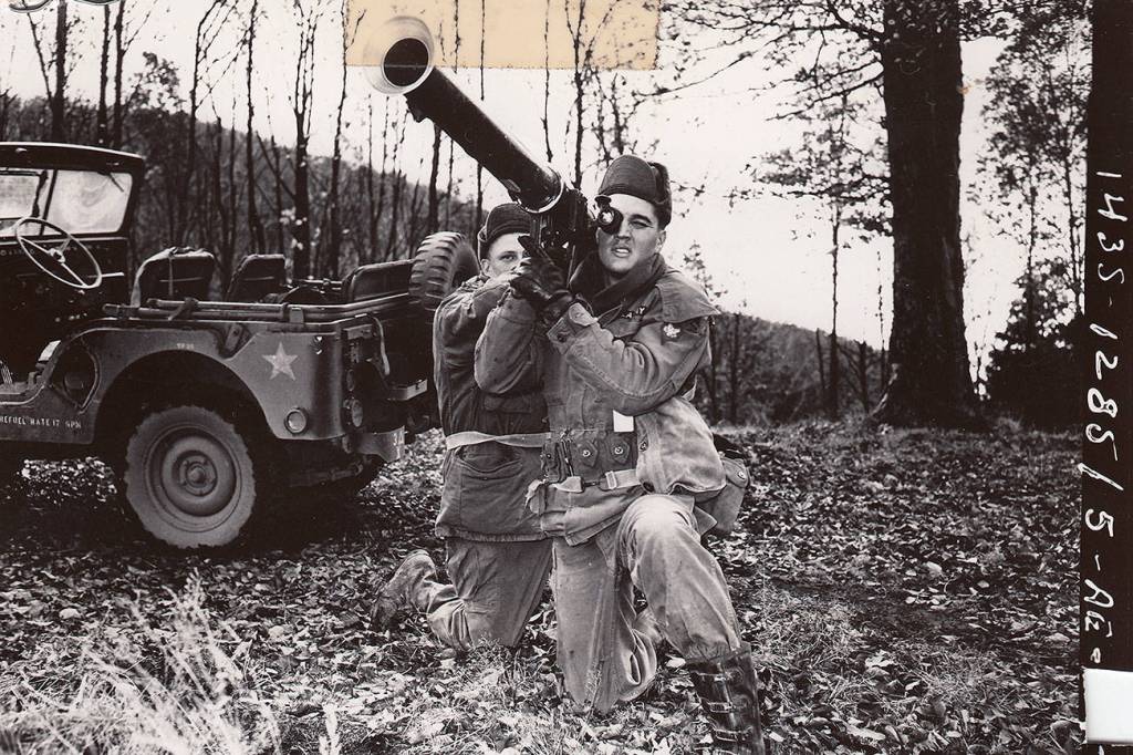 The King explores the idea of Elvis as a symbol of America. Photo courtesy Oscilloscope Laboratories