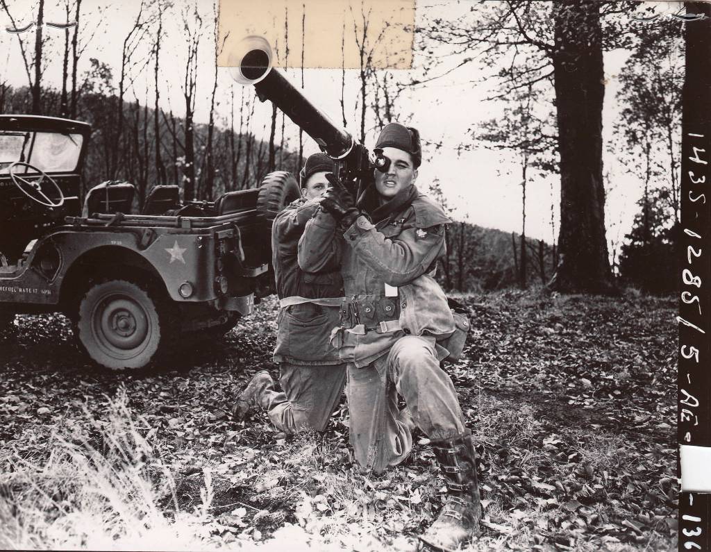 The King explores the idea of Elvis as a symbol of America. Photo courtesy Oscilloscope Laboratories