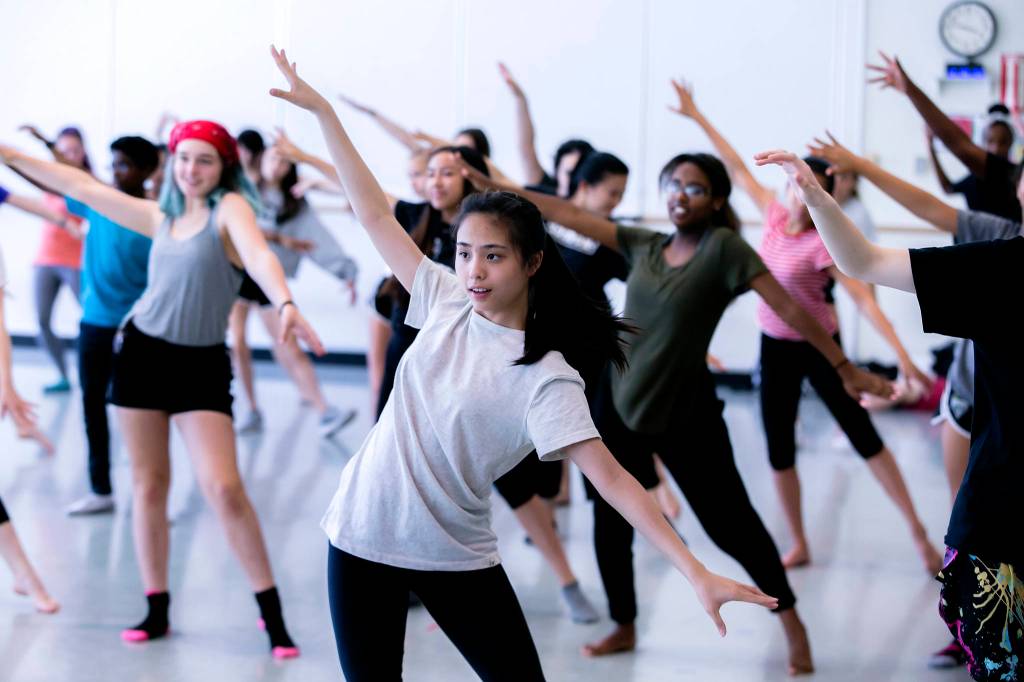 The <em>DANCE This</em> intensive classes get the young performers ready for the big stage. Photo by Christopher Nelson