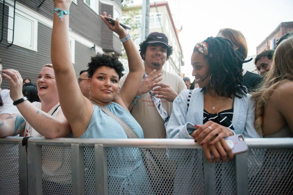 Grooving to Gavin Turek. Photo by Morgen Schuler