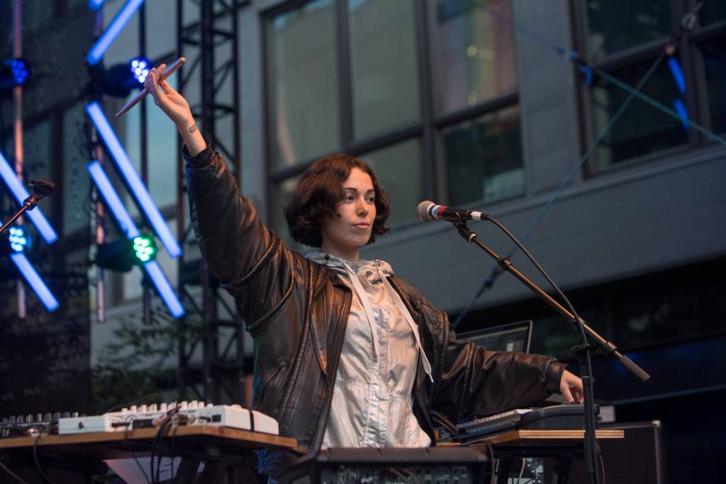 Kelly Lee Owens. Photo by Morgen Schuler