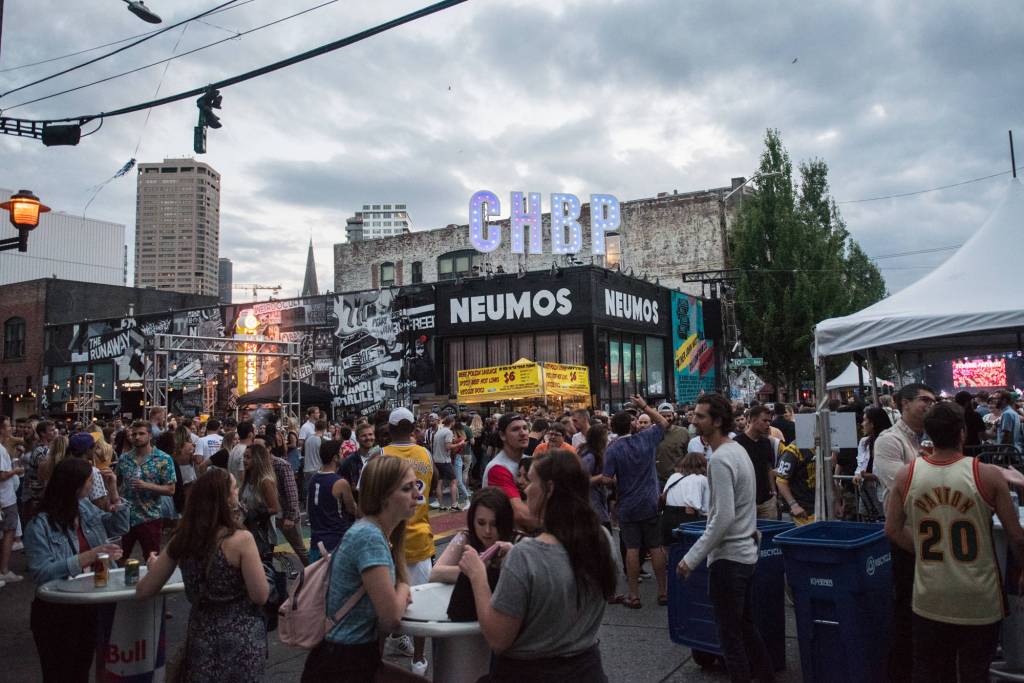 The scene at Capitol Hill Block Party. Photo by Morgen Schuler