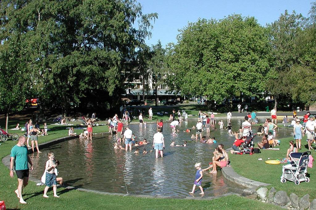 Green Lake wading pool. Photo courtesy Seattle Parks/Flickr