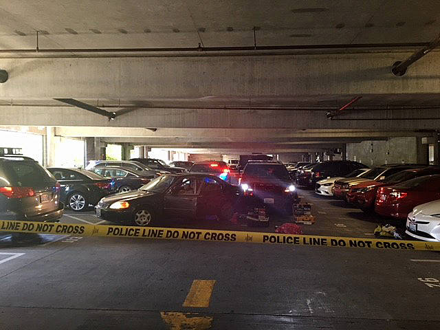 The scene of the shooting. Photo courtesy King County Sheriffs Office