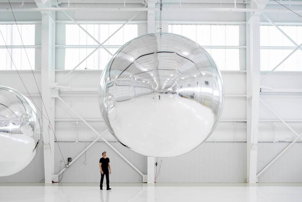 Trevor Paglen brings otherworldly creations like Prototype for a Nonfunctional Satellite (Design 4; Build 4) to Seattle Art Fair. Photo courtesy Trevor Paglen/Altman Siegel