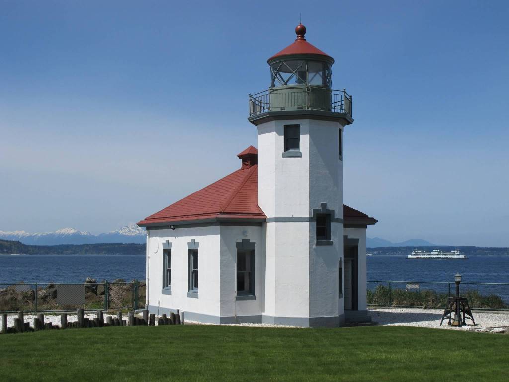 West Seattles Alki Point Lighthouse. Photo by Robert Lanier/Coast Guard News