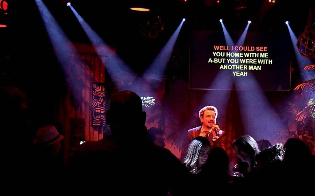 Hula Hula karaoke. Photo by Scott Gilchrist.