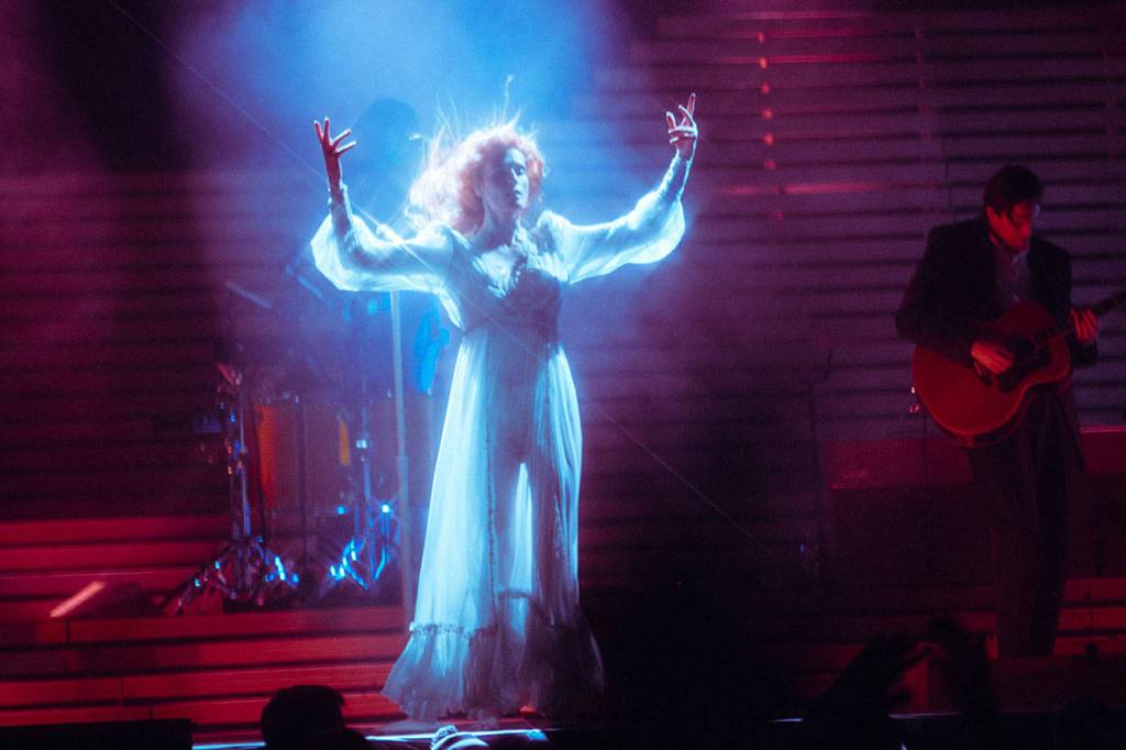 Florence + The Machine brings its ethereal sound to KeyArena. Photo by Lillie Eiger