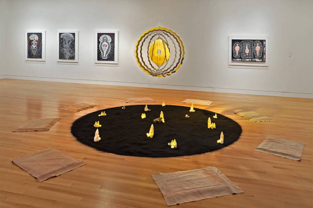 Lauryn Youdens A place to retreat when I am sick (of you) as part of Group Therapy. Photo Mark Woods.