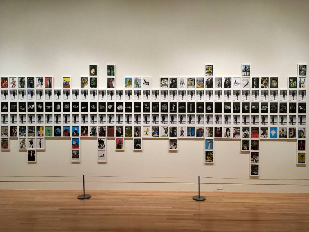 Pedro Reyes, Los Mutantes, 2012. Colored pencil on printer paper. Photo by Seth Sommerfeld