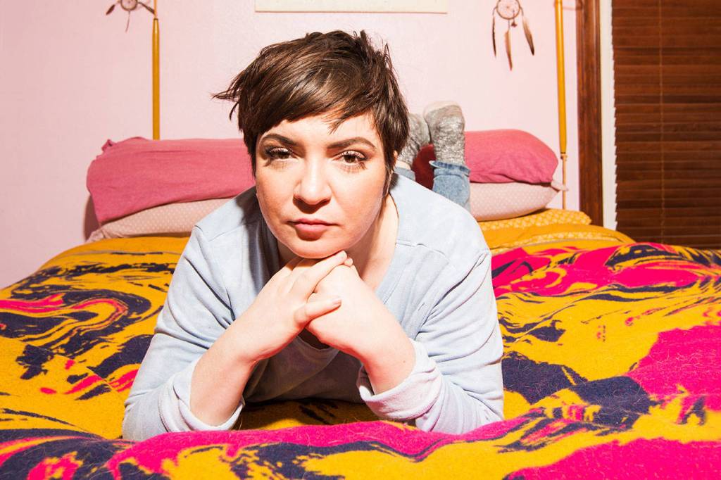 Cumulus (Alexandra Niedzialkowski) searches for a Comfort World. Photo by Sarah Cass