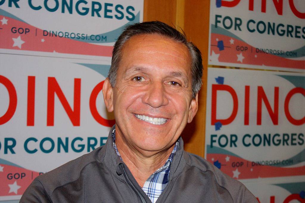 Dino Rossi is the Republican candidate for the 8th Congressional District. Photo by John Stang