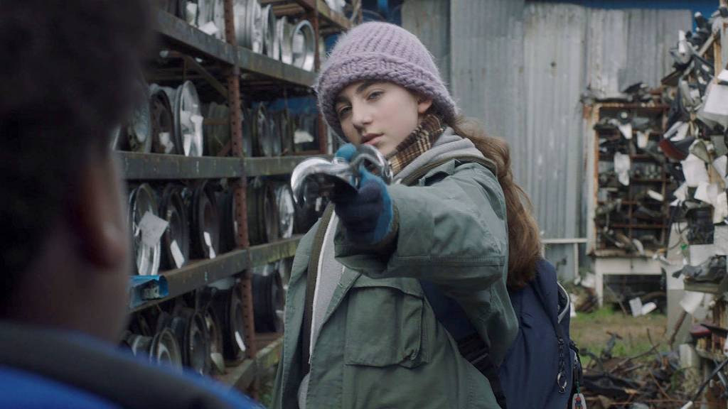 Sophia Mitri Schloss is brilliant as the titular troubled trailer park teen in Sadie. Photo by TJ Williams Jr.