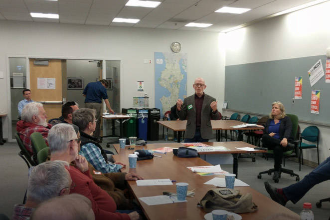 A Generations Aging with Pride rally on Oct. 23, 2018. Photo courtesy of Beatrix Miguelez