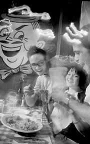 Now that's-asome meatball! Spaghetti Red's stirs camp into its crimson quarters as well as its cuisine.