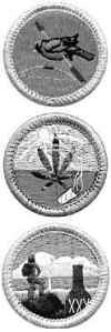They didn't give merit badges for what I learned in the Boy Scouts.