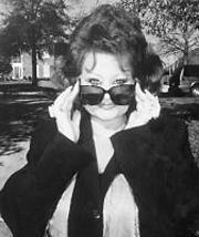 Windows to her soul? Tammy Faye Bakker-Messner.