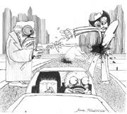 Gored and bushwhacked