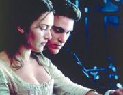 Strict taskmaster? Phoenix helps Winslet with her religious instruction.