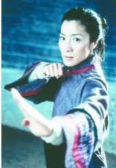 Yeoh poises to land a plow.