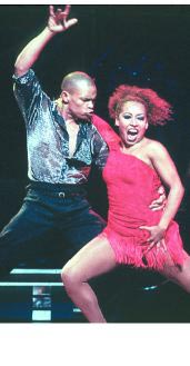 Warren Adams and Marielys Molina step right up in Swing.