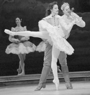 Aurora awake: Patricia Barker as the narcoleptic princess.