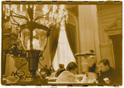 Beware the spillage at the Georgian room.