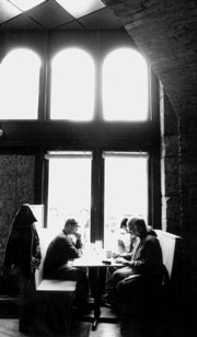 Supping in style at Second and Yesler.