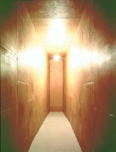 Laib's Somewhere Else, made of beeswax and wood.