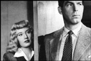 Stanwyck eyes Fred MacMurray in Indemnity.