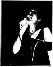 Kathleen Hanna of Bikini Kill.