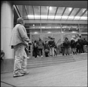 Assaults, drug use, and sexual misconduct occur in hallways, stairways, elevators, and among the book stacks.