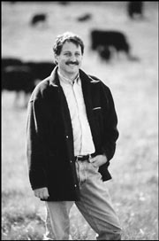 Bill Niman in the field.